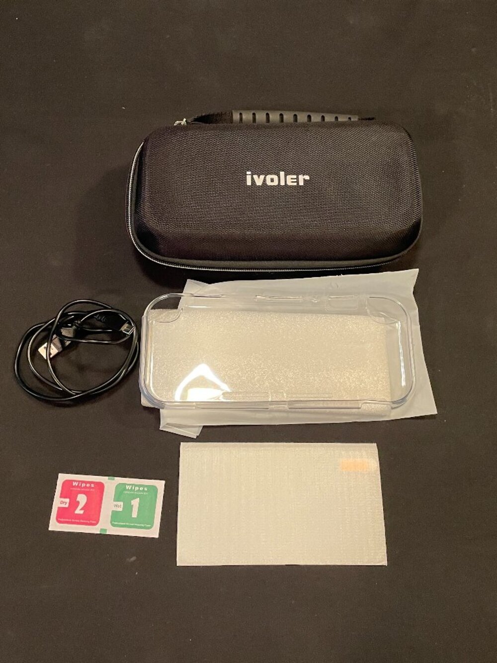 Switch light case and screen protector case combo